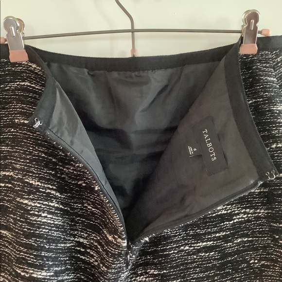 Talbots lined tweed skirt - Picture 2 of 2